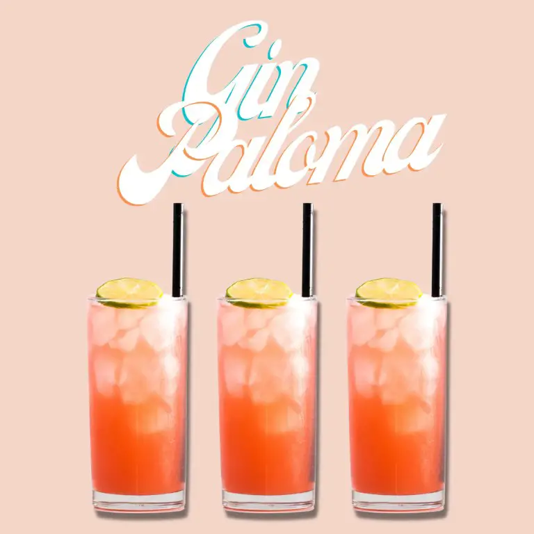 Gin Paloma Cocktail