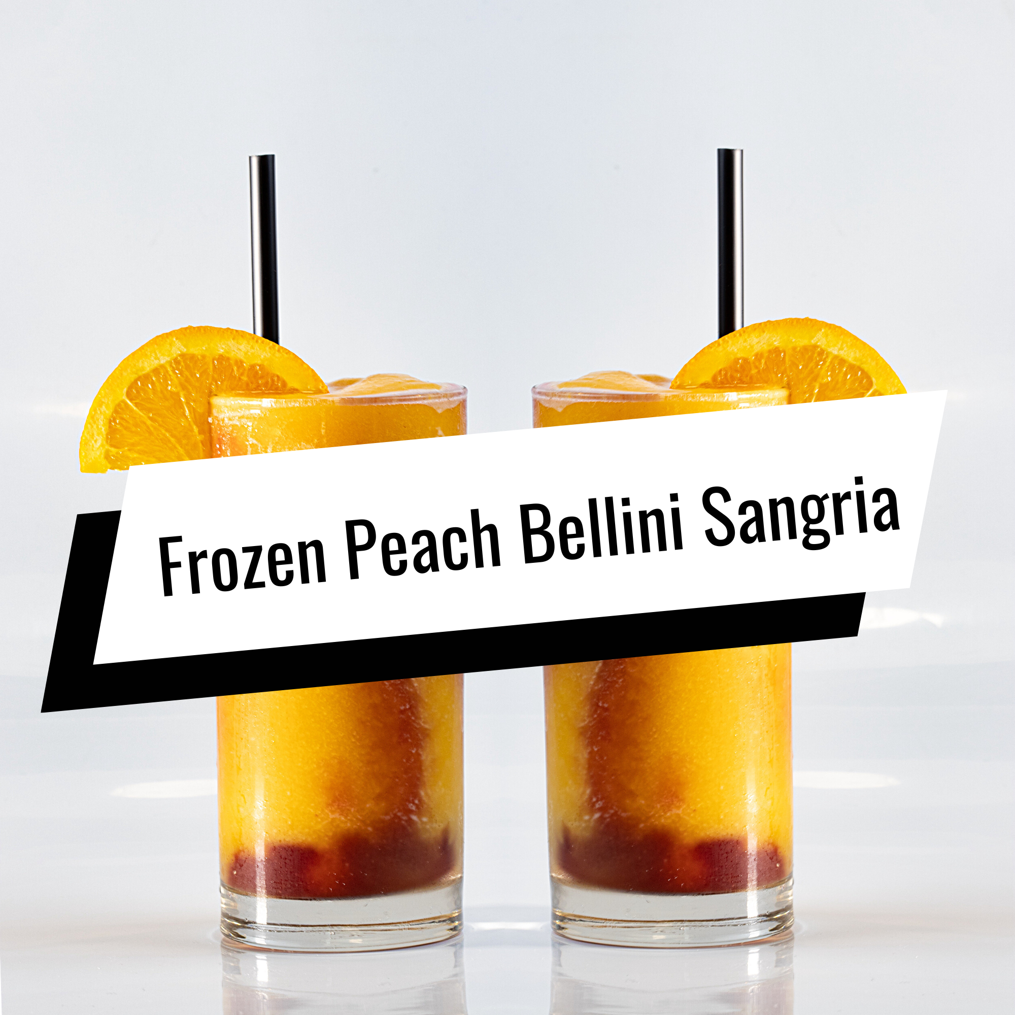 Frozen Peach Bellini Sangria