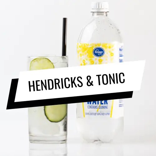 Hendricks Gin and Tonic