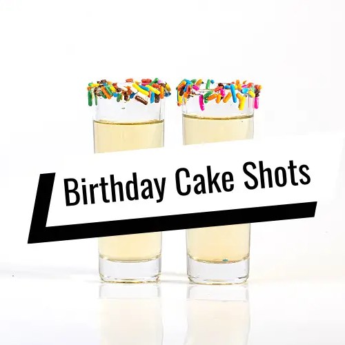 Birthday cake shot recipe