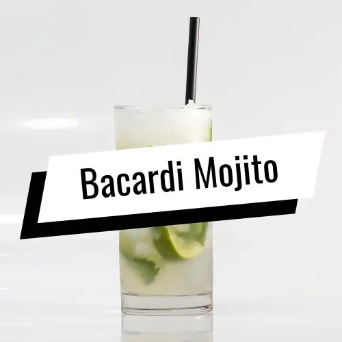 Bacardi Mojito ingredients