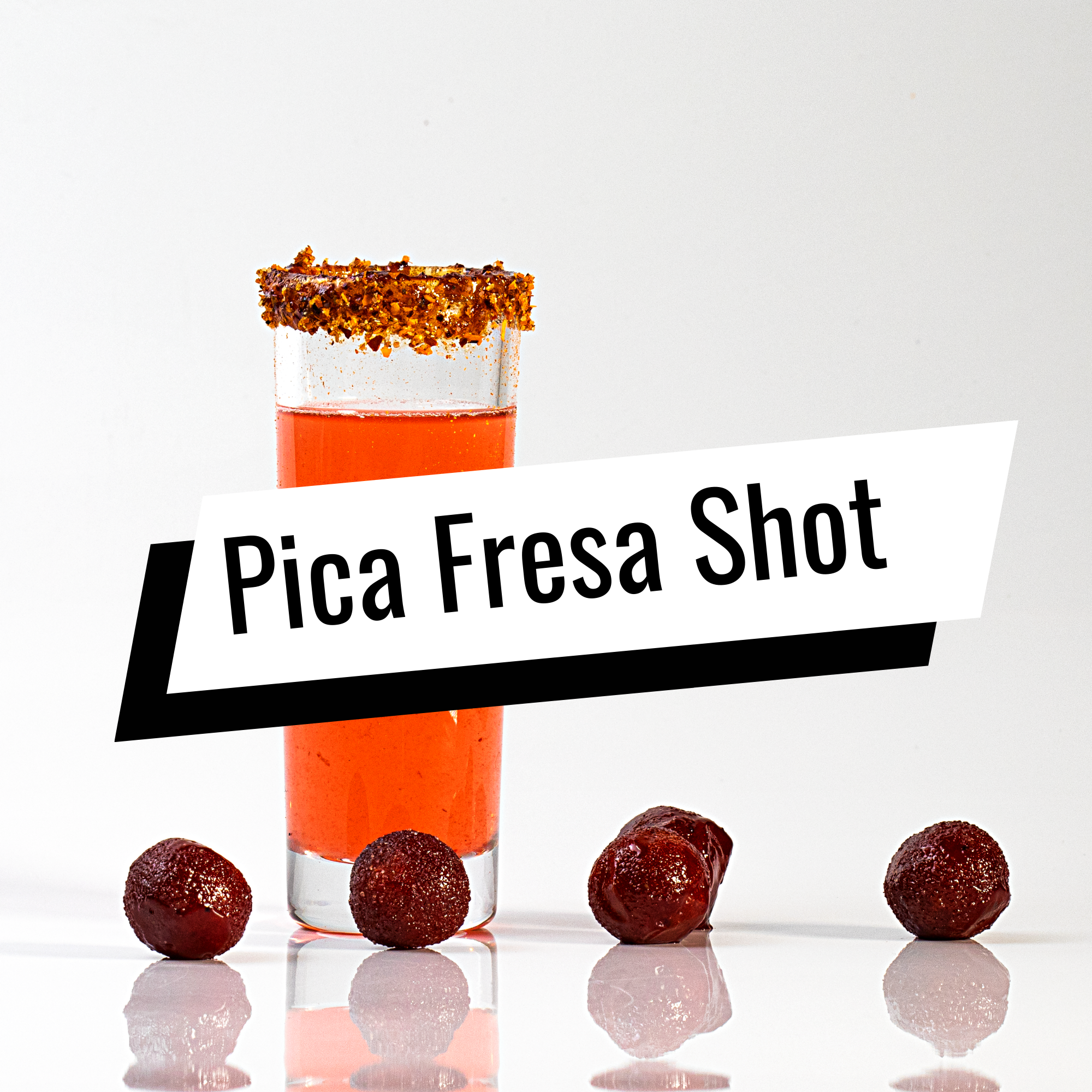 Pica Fresa Smirnoff Tamarind shot