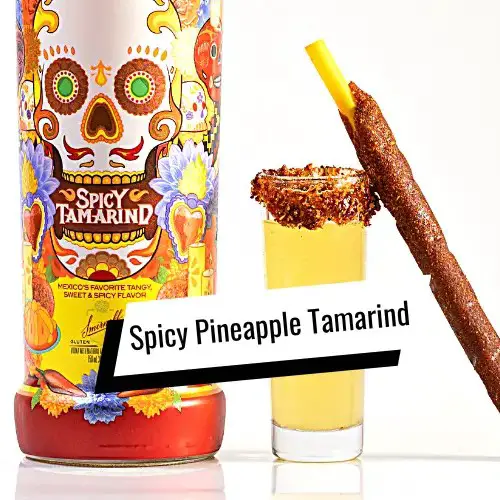 Pineapple tamarind smirnoff shot